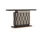 Rectangular briar console table ATHENA | Console table by Reiggi