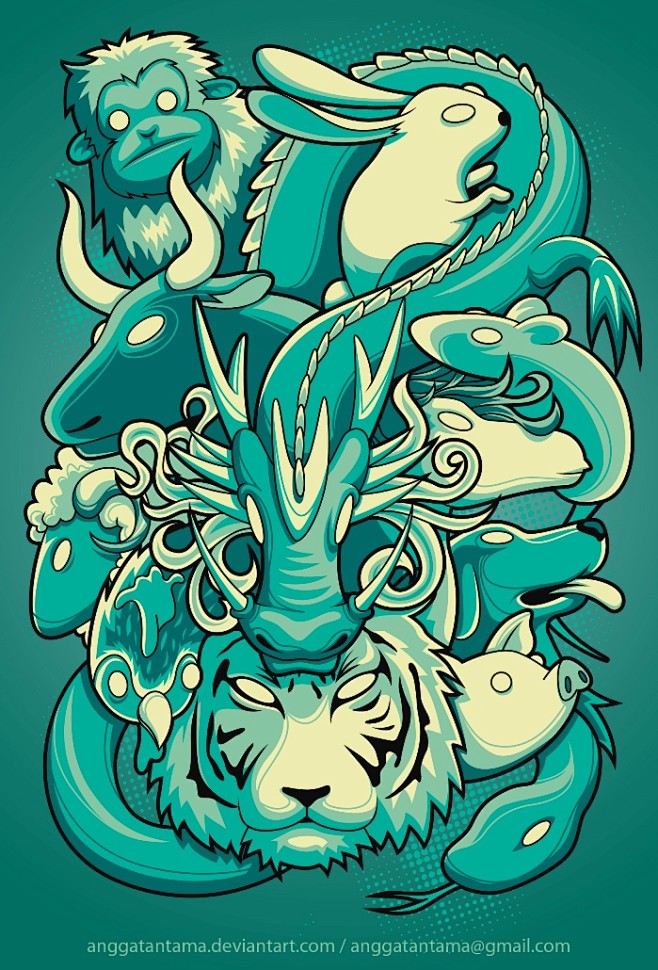 Chinese Zodiac by ~a...