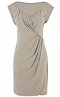 Dress design with decorative draping - fabric manipulation for fashion; sewing; garment structure  pattern making inspiration // Karen Millen: 