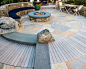 Natural Oceanview Retreat : This was a once in a lifetime project completed at the New Jersey shore for an incredible family.  The distinctive, functional, landscape design incorporated irregular quartzite flagstone as the