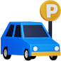 Car Parking 3D Icon