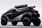 Move over Cybertruck – Thundertruck with bat wing solar awnings is the Batmobile avatar for all off-road adventures - Yanko Design : The ultra-futuristic EV seems like an evolved Batmobile RC toy car transformed magically into the real-world scaled-up ver