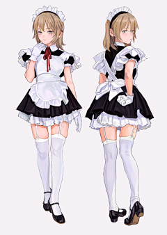 R宝矿力水特采集到女仆