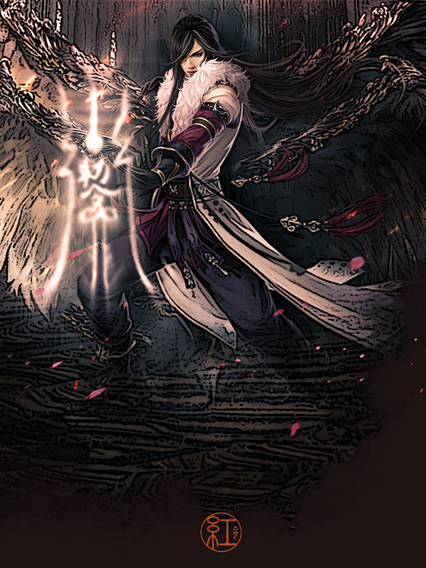 二月红处理底图/@靑玄 素材源于网络，仅...