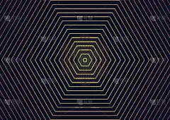 封面设计模板设置光学错觉效果。抽象背景与几何形状的扭曲。时尚的渐变封面，适用于杂志、书籍、海报、展示