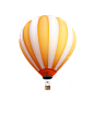 c4d气球装饰png (5)