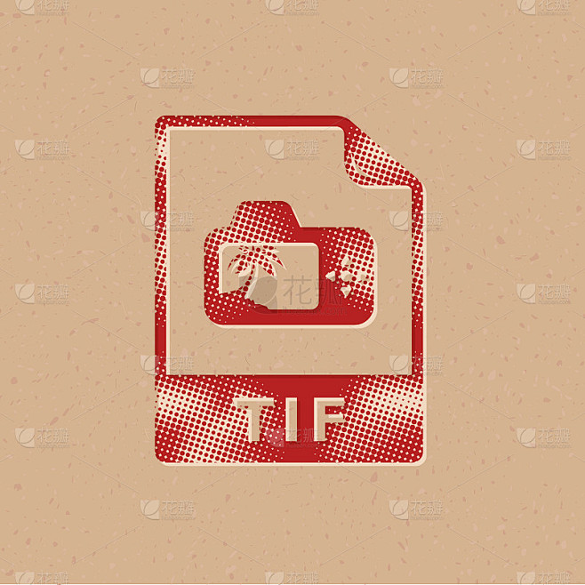 半色调图标- TIF文件格式