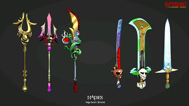 《Hades》哈迪斯游戏设定图-花瓣网