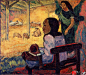“后印象派”保罗·高更(Paul Gauguin)油画作品欣赏(10)
