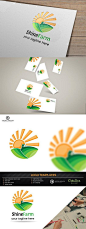 Shine Farm Logo - Logo Templates