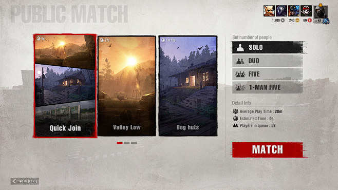 H1Z1 UI/GUI Rework (...