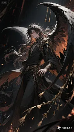 jimeng-2025-09-09-9018-动漫厚涂风格插画，黑暗风格怪诞插画。极限光影，动感画面，通透质感，oc渲染，西方