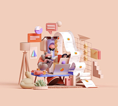尼呆呆采集到C4D