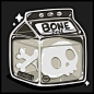 其中包括图片：Bone Juice by scribli_art