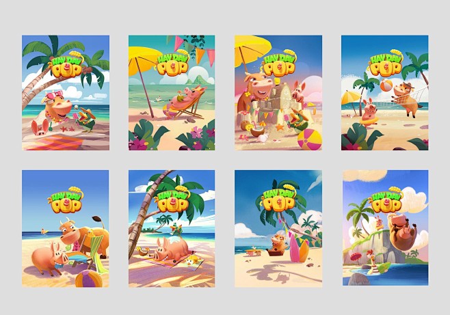 Hay Day Pop! Backgro...