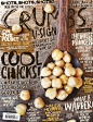 颜值超高的美食杂志封面设计，来自英国美食杂志Crumbs封面设计 ​​​​