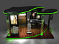 Clear Booth Design  : Work Created at Lowe indonesia