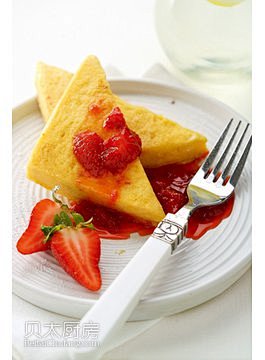[法式吐司配草莓酱]来自贝太厨房网页版作...
