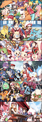 Pokémon.full.1784324.jpg (910×2622)#二次元# #日本漫画# #宠物小精灵# 
