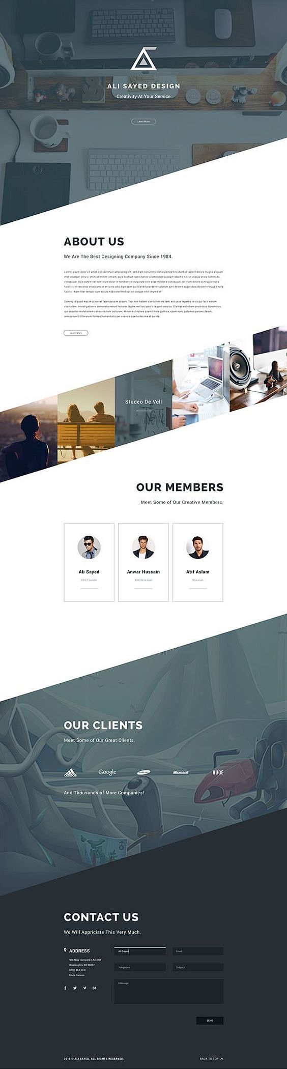 网站设计 web界面排版设计 web登录...