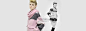 高端大牌女装简约海报设计 #Banner# #色彩#