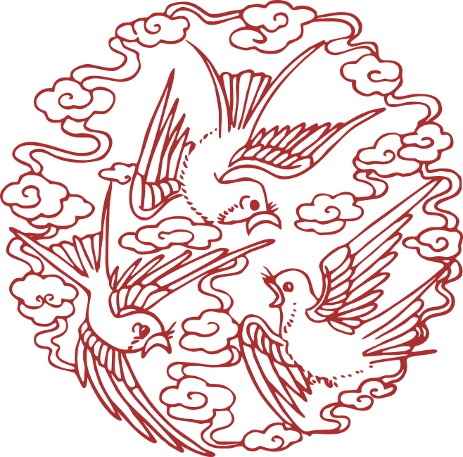 中国古风古典传统吉祥民族免抠PNG图案 纹样印花AI矢量印刷素材 (77)