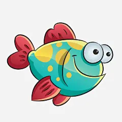 世界海洋日斑点鱼矢量图 免抠png 设计图片 免费下载 页面网页 平面电商 创意素材