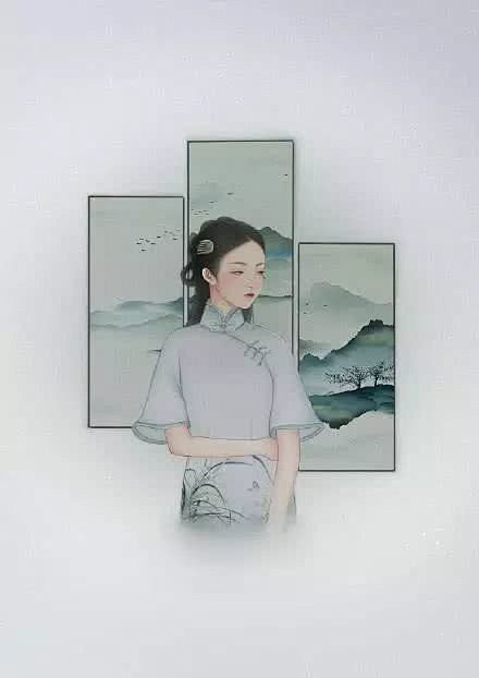 古风素锦底图/素材/壁纸