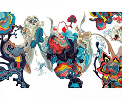 活跃次数不多的人采集到James Jean