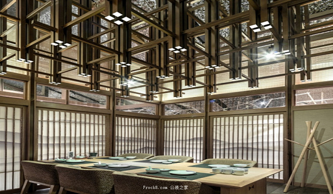 扬州虹料理日式餐厅设计 令人回味无穷的空间设计