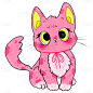 卡通感文体娱猫元素