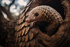 保护野生动物特化物种穿山甲