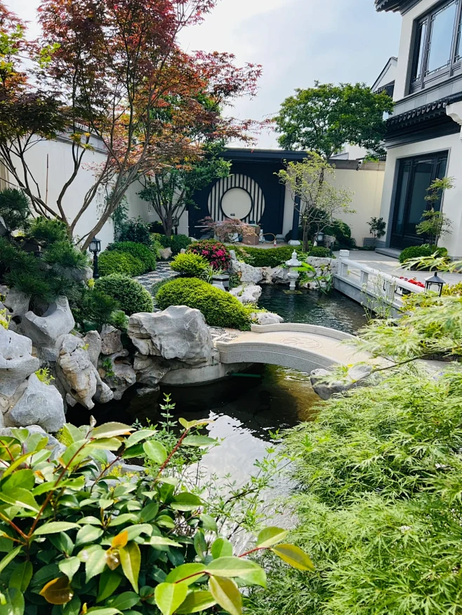 中式庭院完工项目 - 小红书-花瓣网
