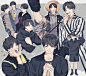 #防弹fanart##防弹少年团纪录breaker##防弹少年团love_yourself#田柾国朴智旻 金泰亨 【美型】180524 cr.Hapso_o ​​​​