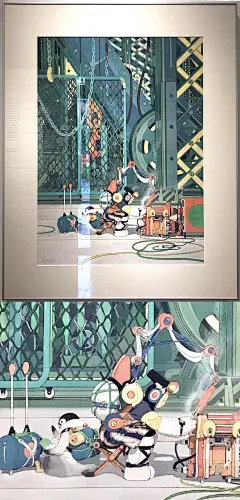 《阿童木》官方联名油画创作者——李超雄专访：油画与漫画融合的梦想故事 - 哔哩哔哩