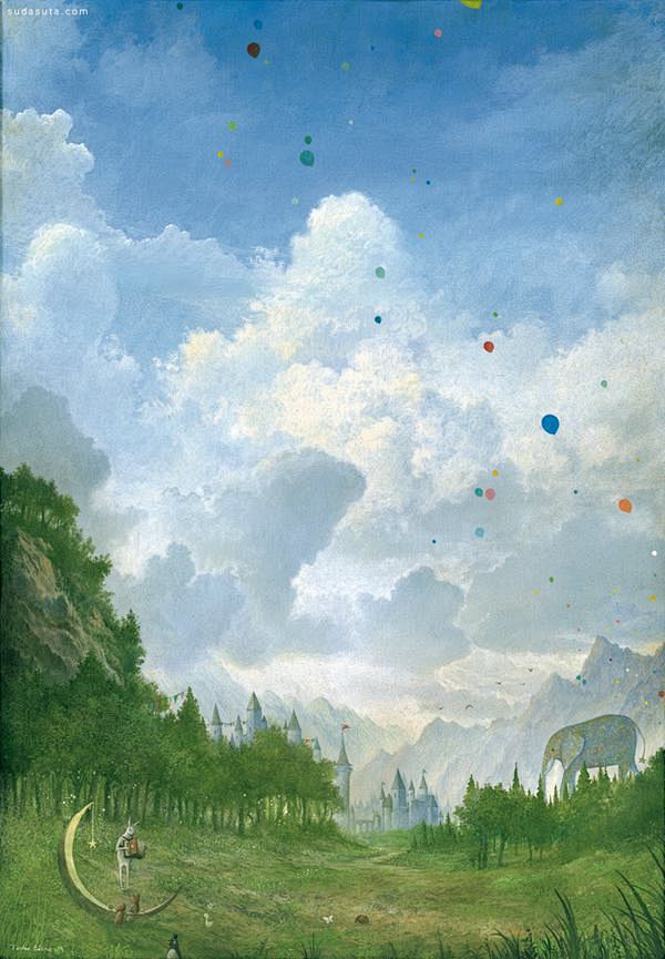 toshioebine唯美浪漫的艺术插画欣赏艺术欣赏艺术插画现代艺术插画