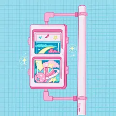  分享「商业插画全能班」小艺术家耳羊同学的打卡作品

如果可以，我也想拥有一间治愈不开心事务所  ​​​​