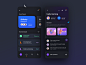 Estaro – Dark-mode – Task Management App app calendar ui kit clean min-2