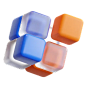 Rubik Cube 3D Illustration