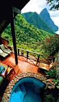 Ladera Resort, St. Lucia Caribbean. | #Caribbean #Travel: 
