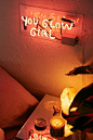 Amber Ibarreche X UO You Glow Girl Neon Sign | Urban Outfitters