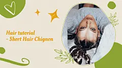 Hair Fashion Blogger YouTube Thumbnail
