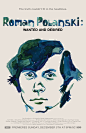 Roman Polanski- Wanted and Desired An HBO Film poster Art Director & Illustrator Akiko Stehrenberger via cartelesmix.com