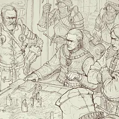 Emhyr Van Emreis, Timofey Stepanov : Witcher 3: Wild Hunt fanart.