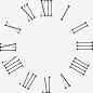 罗马数字时钟刻度