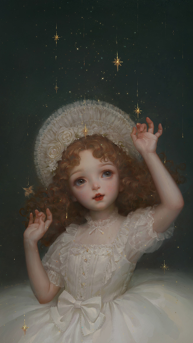 纸间童话_bain-片片__插画师作品_...