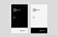 [米田/主动设计整理]白+黑一样可以做出好的品牌设计，不一样的视觉体验