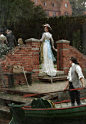 Edmund Blair Leighton (1852-1922) 英国历史题材画家. ​​​