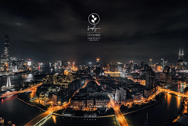 城市心脏 - 上海, 风光, 广角, 色...