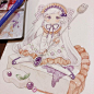 もかろーる / mokarooru trên Instagram: “レアチーズケーキちゃん ＊ ＊ #水彩 #透明水彩 #いらすとぐらむ #watercolor #watercolorpainting #擬人化”